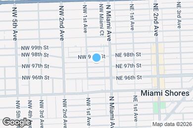 Map image of the property - 67 NW 97th St