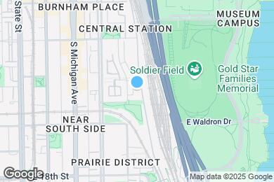 Map image of the property - 1515 S Prairie Ave