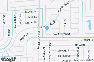 Map image of the property - 6745 Anecia Ave