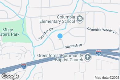 Map image of the property - 3140 Columbia Woods Dr