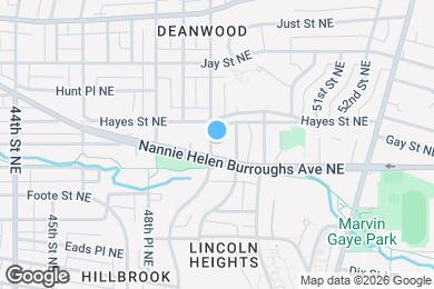 Map image of the property - 711-719 49th St NE