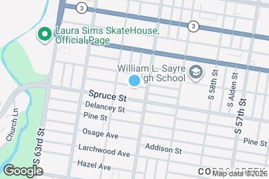 Map image of the property - 6018 Irving St