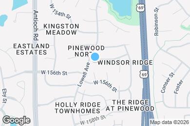 Map image of the property - 7889 W 155th Pl