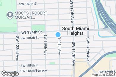 Map image of the property - 11800 SW 185th St