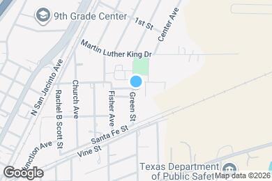 Map image of the property - 1018 Green Ave