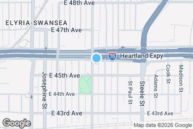 Map image of the property - 4538 Clayton St