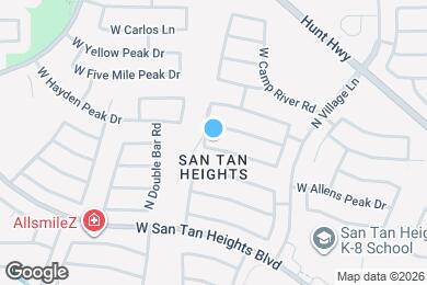 Map image of the property - 2924 W Allens Peak Dr