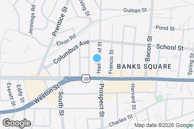 Map image of the property - 26 Hammond St