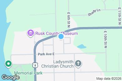 Map image of the property - 816 E 6th St N