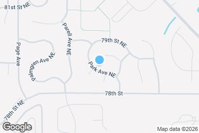 Map image of the property - 7850 Park Ave NE