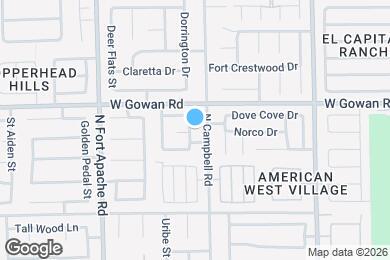 Map image of the property - 3556 Tobel Spring Dr