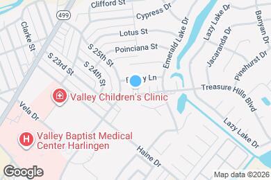 Map image of the property - 2605 Treasure Hills Blvd