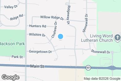 Map image of the property - N169W19872 Georgetown Dr