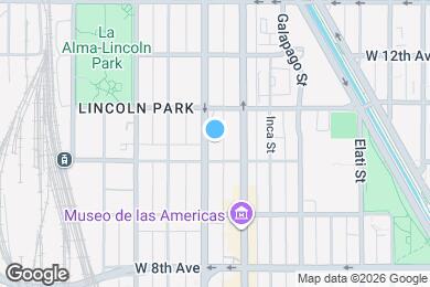 Map image of the property - 1024 Kalamath St.