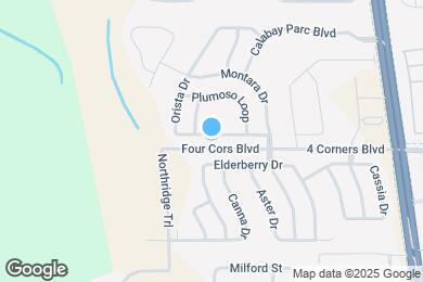 Map image of the property - 846 Orista Dr