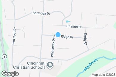Map image of the property - 3661 Riva Ridge Dr
