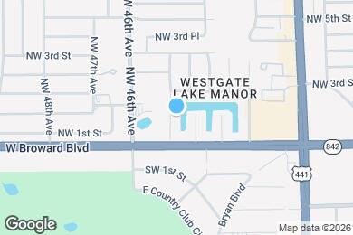 Map image of the property - 108 NW 45th Ave