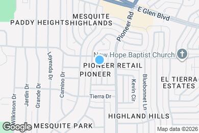 Map image of the property - 623 Las Brisas Dr