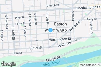 Map image of the property - 934 Lehigh St