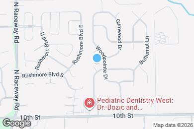 Map image of the property - 8930 Ridgepointe Ct