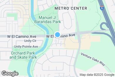 Map image of the property - 2580 W El Camino Ave
