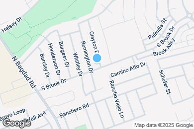 Map image of the property - 1003 Clayton Dr