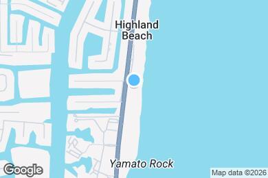 Map image of the property - 4511 S Ocean Blvd