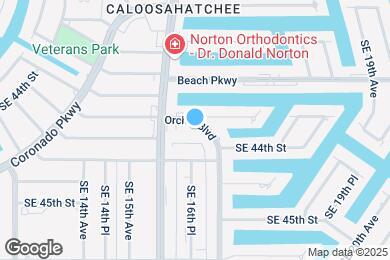 Map image of the property - 1620 Orchid Blvd