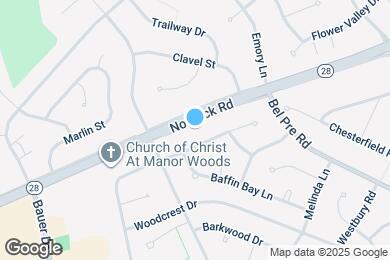 Map image of the property - 5112 Norbeck Rd