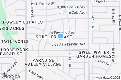 Map image of the property - 3769 E Surrey Ave