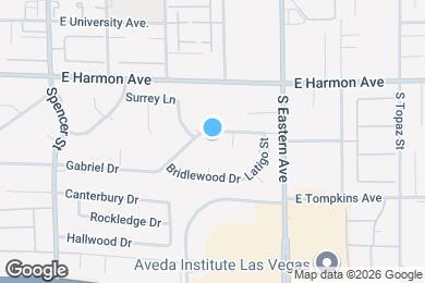 Map image of the property - 2205 Gabriel Dr