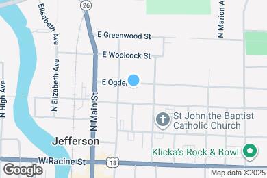Map image of the property - 222 1/2 E Ogden St