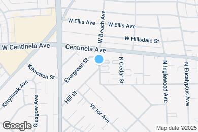Map image of the property - 935 W Beach Ave