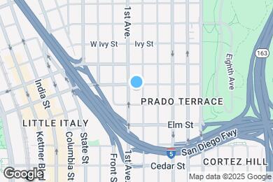 Map image of the property - Pacific Vu Apartments