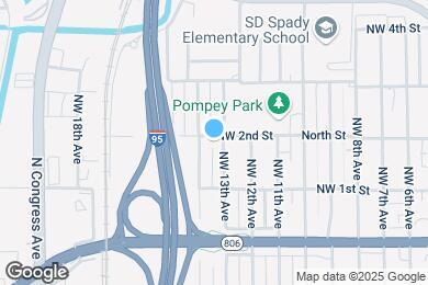 Map image of the property - 1308 NW 2nd St