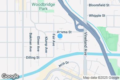 Map image of the property - 11155 Aqua Vista St