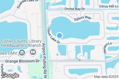 Map image of the property - 2841 Citrus Lake Dr