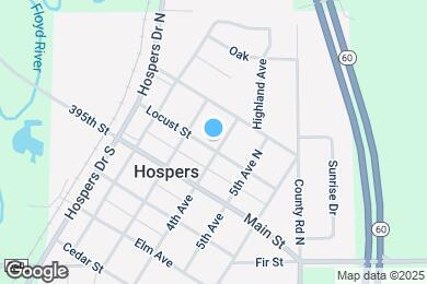 Map image of the property - 307 Locust St
