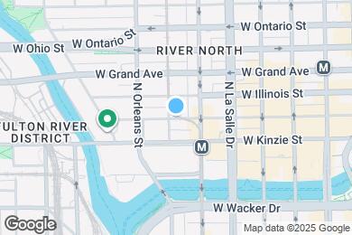 Map image of the property - 224 W Hubbard St