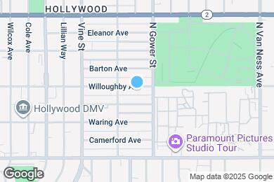 Map image of the property - 5826 Willoughby Ave
