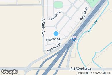 Map image of the property - 5075 Pelican St