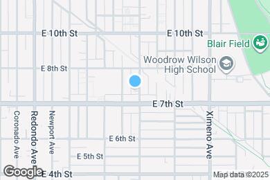 Map image of the property - 733 Termino Ave