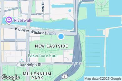 Map image of the property - 453 E Waterside Dr