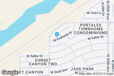 Map image of the property - 3802 W Firehawk Dr