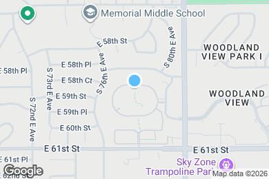 Map image of the property - Heights at 61st Street