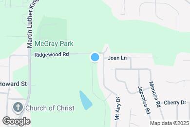 Map image of the property - 707 Park Ln