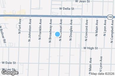 Map image of the property - 2237 N Missouri Ave
