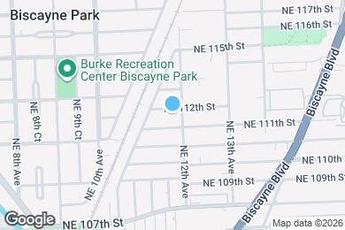 Map image of the property - 1180 NE 112th St