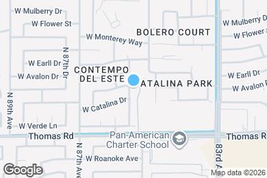 Map image of the property - 3017 N 86th Ave