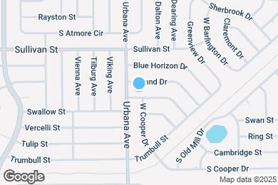 Map image of the property - 1010 Belvedere Dr